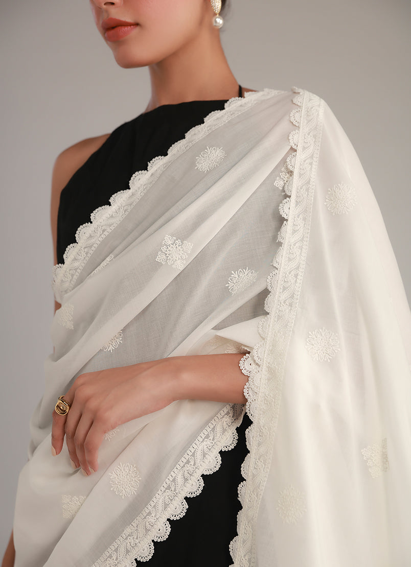 Cotton Embroidered Dupatta