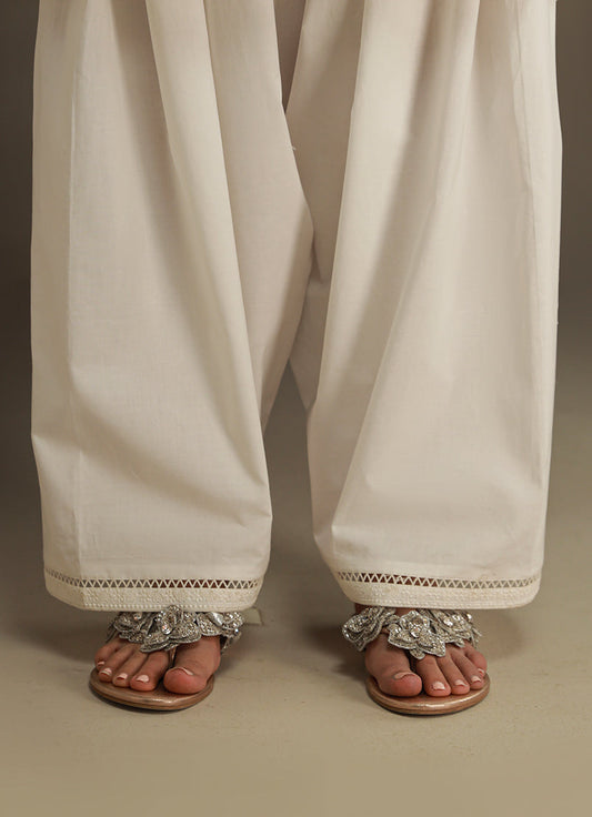 Embroidered Lace Shalwar