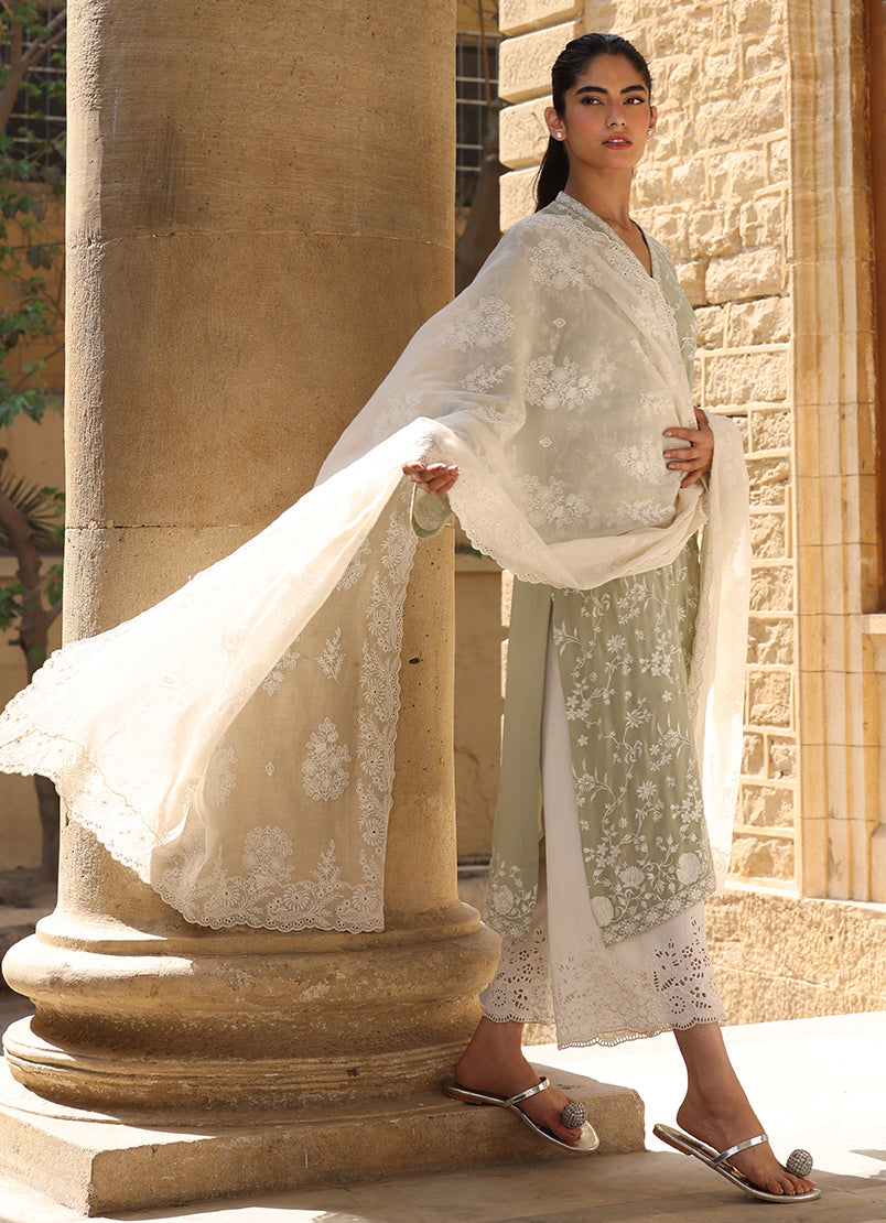 Embroidered Dupatta