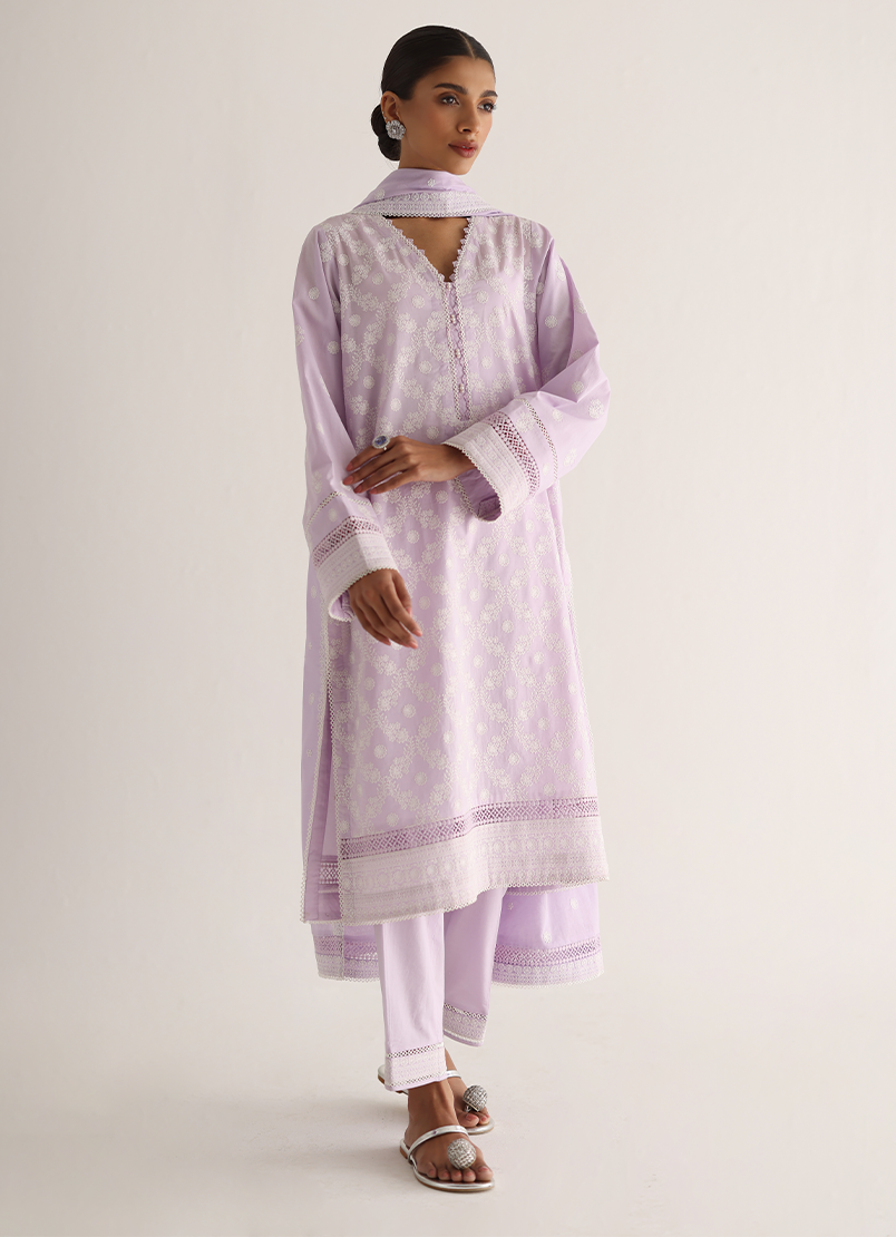 Embroidered Kurta Set