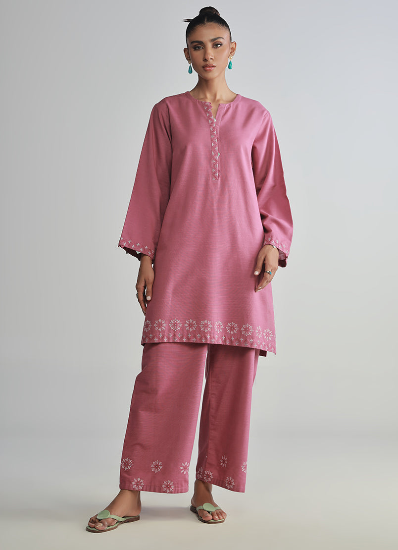 Khaddar Embroidered CO-ORD Set