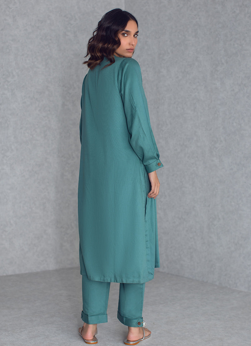 teal-green-cottel-viscose-co-ord-set