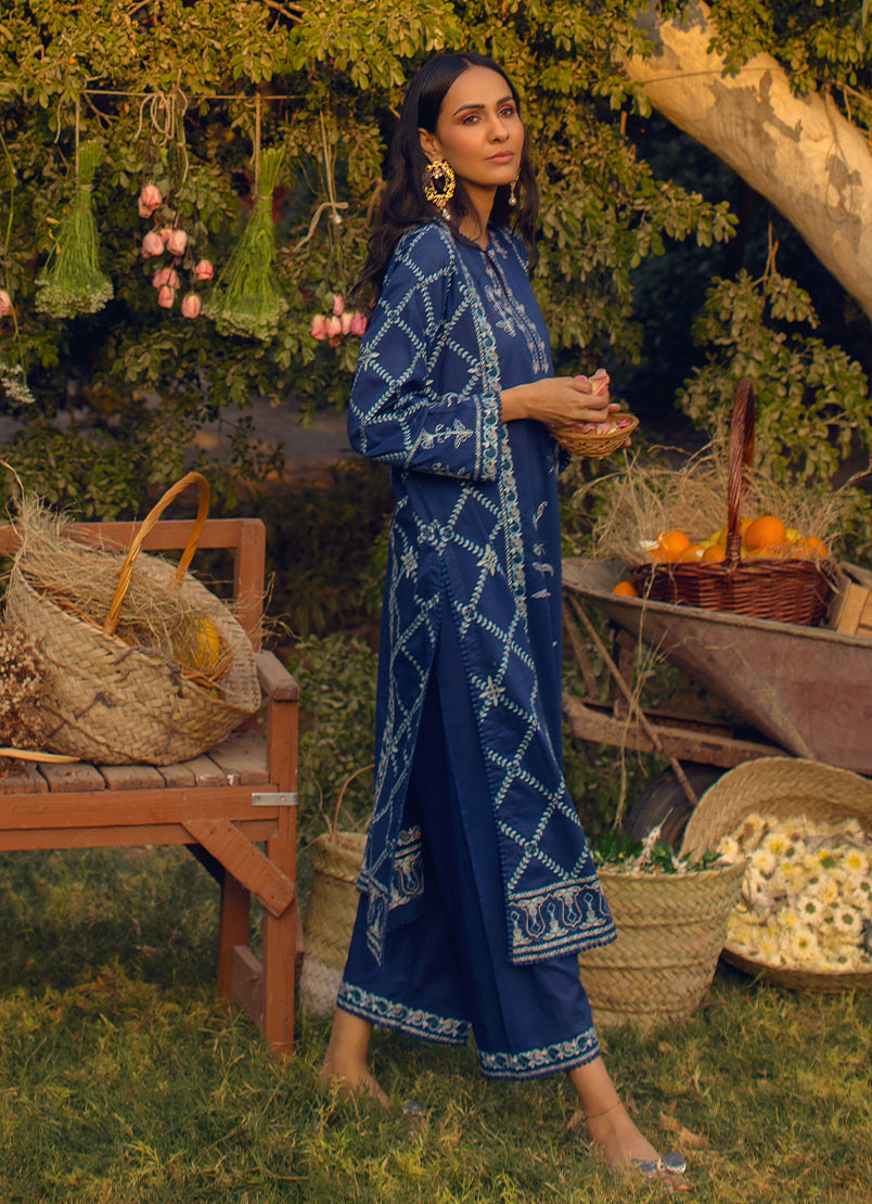 electric-blue-embroidered-co-ord-set