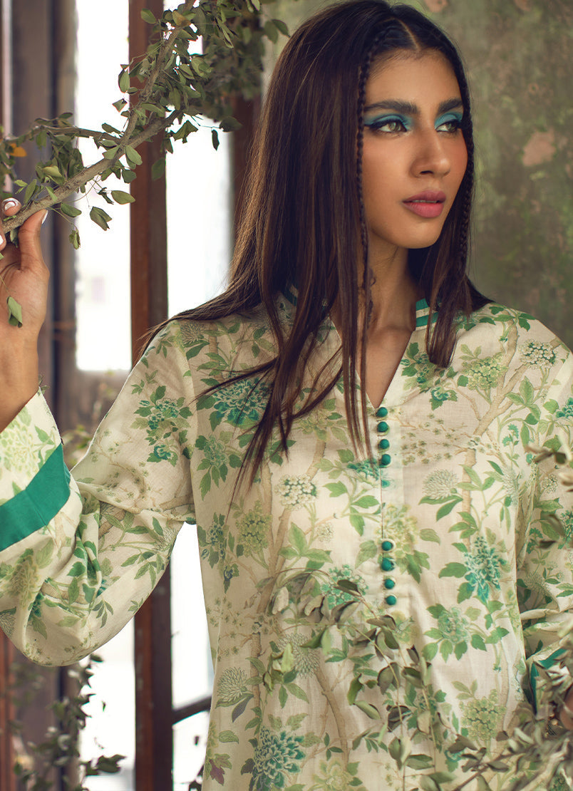 Floral Printed Kurta - Printed