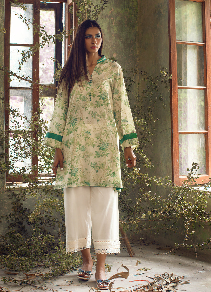 Floral Printed Kurta - Printed