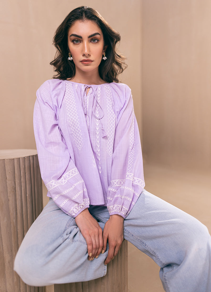 lavendar-embroidered-top