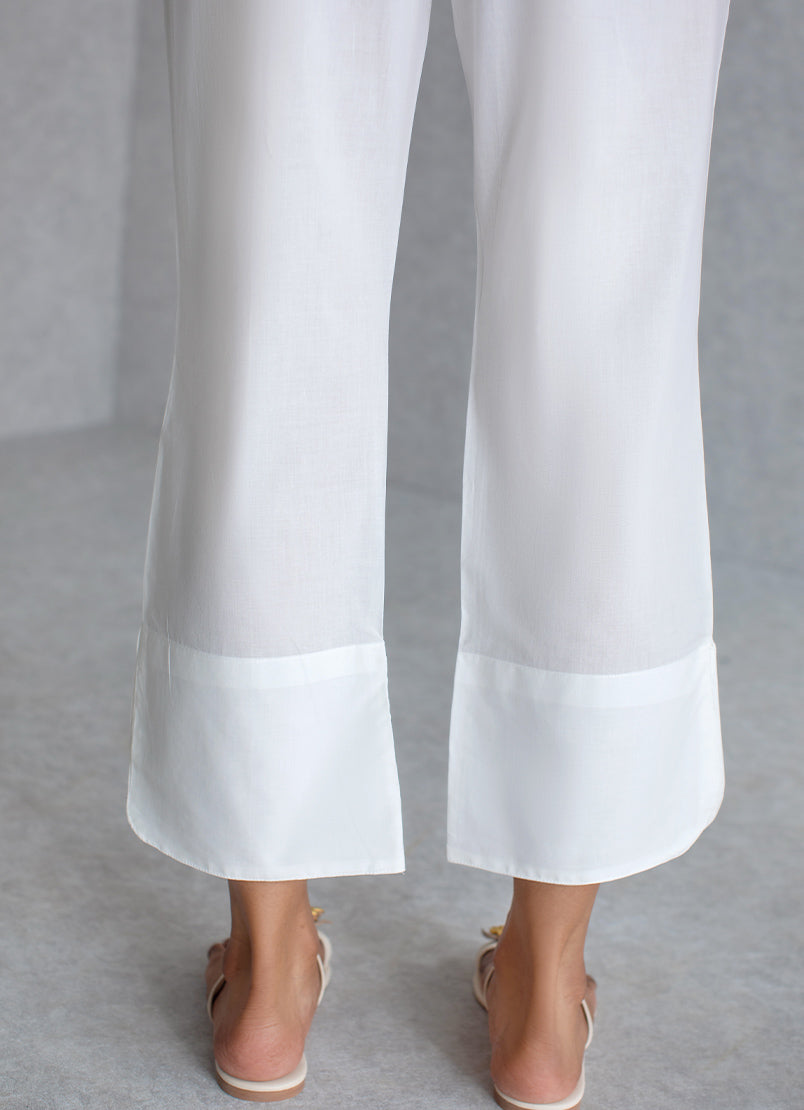 Curved Slit Pant - Pants